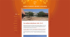 Desktop Screenshot of jamiayaseen.com